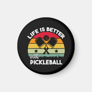 Livet är bättre med Pickleball Magnet