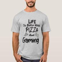 Livet är bättre med pizza och spel