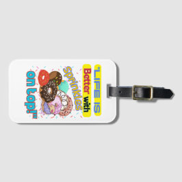 Livet är bättre med Sprinkles överst Bagagebricka