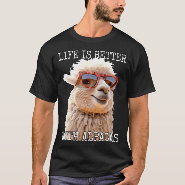 Livet är bättre med t shirt (Framsida)