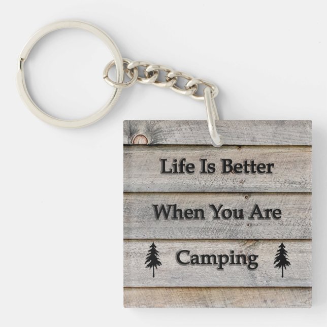 Livet är bättre när du campar (Framsidan)