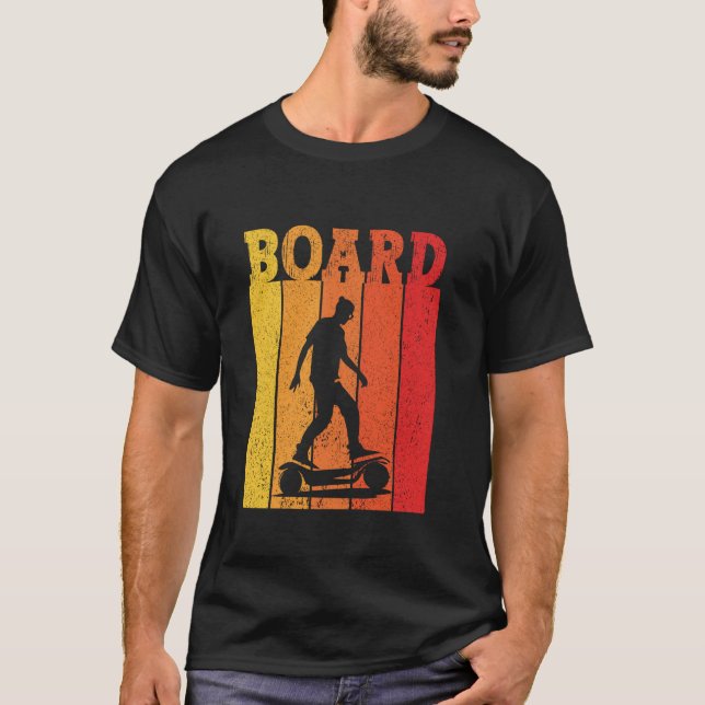 Livet är bättre när du hoverboardar Bräda T Shirt (Framsida)