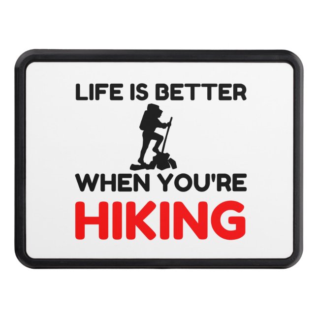 Livet är bättre när du letar dragkroksskydd (Framsidan)