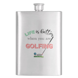Livet är bättre när du spelar Golf, Coola Fickplunta