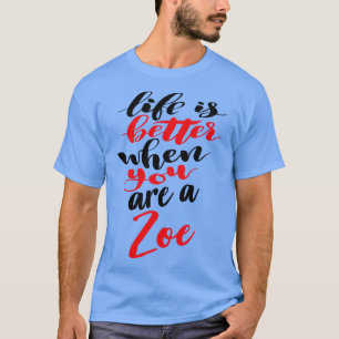Livet är bättre när man är en djurpark t shirt