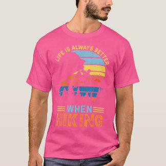 Livet är bättre när man utforskar oss alltid Hiki T Shirt