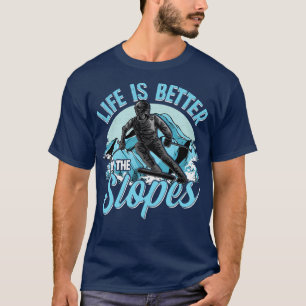 Livet är bättre på att åka snålskjuts 2 t shirt