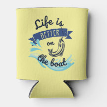 Livet är bättre på båtkoozie