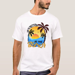 Livet är bättre på Beach-sommaren T Shirt