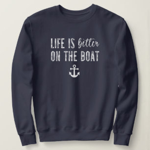 Livet är bättre på Boat Båtliv T Shirt