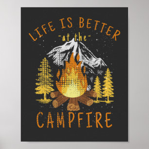 Livet är bättre på Campfire Poster