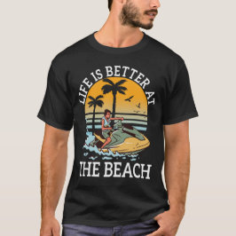 Livet är bättre på Coolan för sommarvaccinering i T Shirt