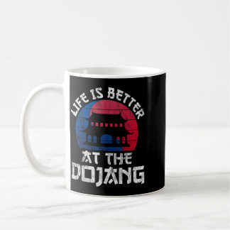 Livet är bättre på Dojang - Taekwondo Kaffemugg