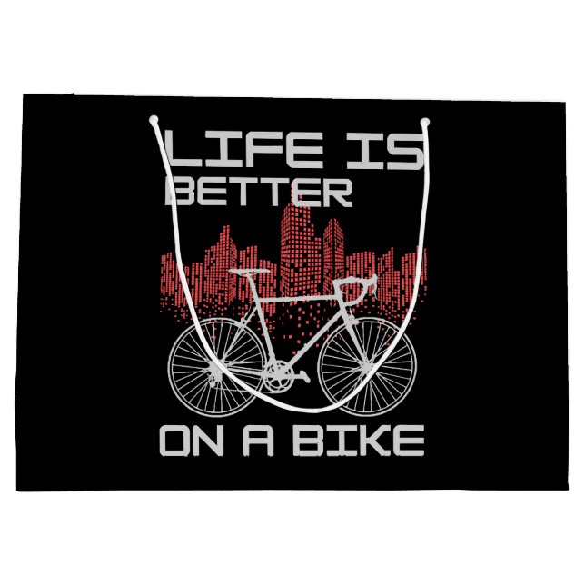 Livet är Bättre på en Cykel (Baksidan)
