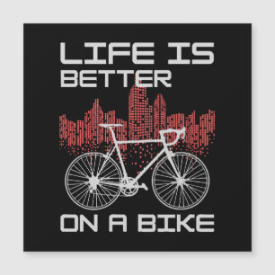 Livet är bättre på en cykel