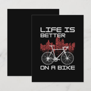 Livet är bättre på en cykel tilläggskort