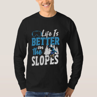 Livet är bättre på gatorna t shirt