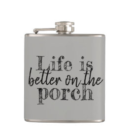 LIVET ÄR BÄTTRE PÅ PORCH FICKPLUNTA