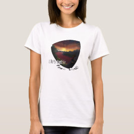 Livet är bättre på sten. sten klättrar t shirt