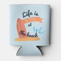 Livet är bättre på strandkoozie