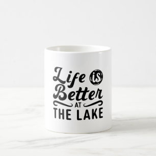 Livet är bättre på Wakeboarding Wakeboard Sjö Kaffemugg