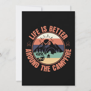 Livet är bättre runt Campfire Camping-presentation