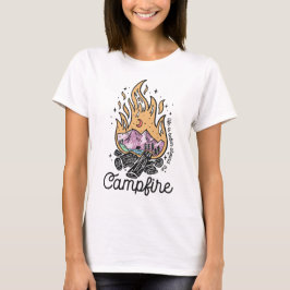 Livet är bättre runt Campfire T Shirt