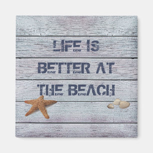 Livet är bättre vid Beach Magnet