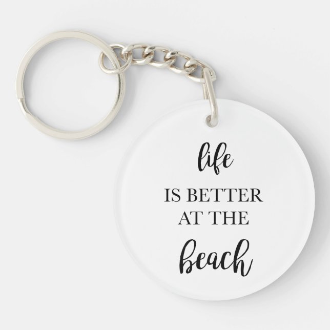 Livet är bättre vid Beach Magnet (Framsidan)