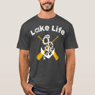 Livet är bättre vid fiskebåten SJÖ LI i Sjö T Shirt