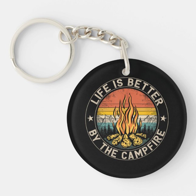 Livet är bättre vid lägerelden Camping Lägereld (Framsidan)