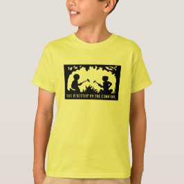 Livet är bättre vid lägerelden t shirt