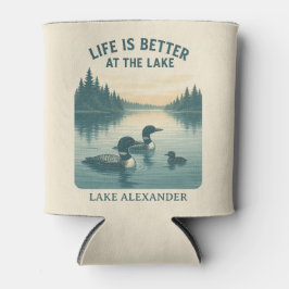 Livet är bättre vid Sjö Loon Design Anpassningsbar