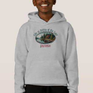 Livet är bättre vid sjön t shirt