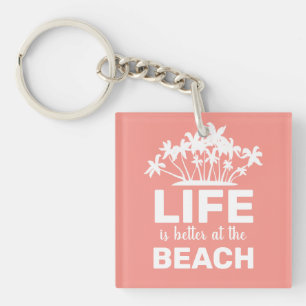 Livet är Bättre Vid Stranden Tropisk Ö