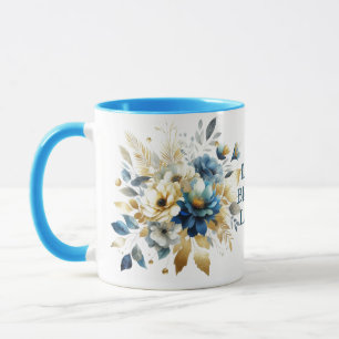 Livet är bloomin och tillför din egen offert. mugg
