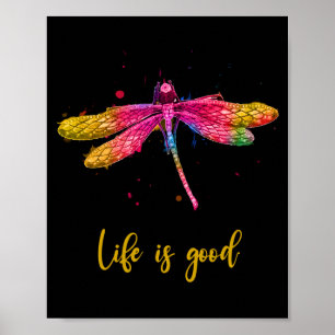 Livet är Bra Dragonfly Poster