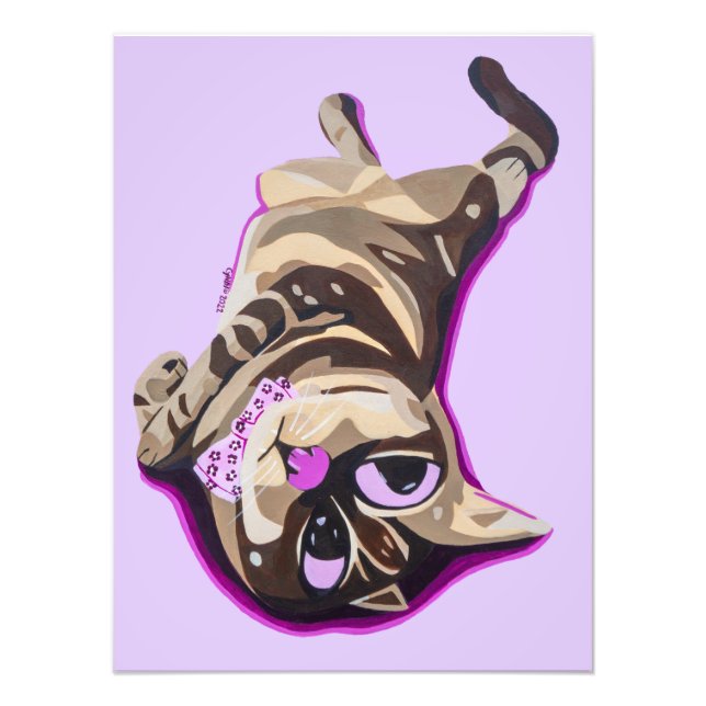 Livet är Bra Photo Print Fototryck (Framsidan)