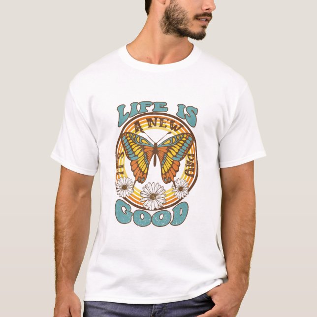 Livet Är Bra  T Shirt (Framsida)