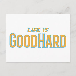 Livet är braHårt Vykort