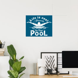 Livet är Coola i Älskare Poster i Bassäng Simman