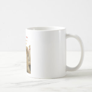 "Livet är den tuffaste Hund i skolan" Kaffemugg