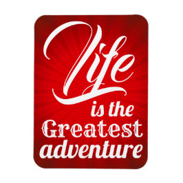 Livet är det Underbarare Äventyren Magnet