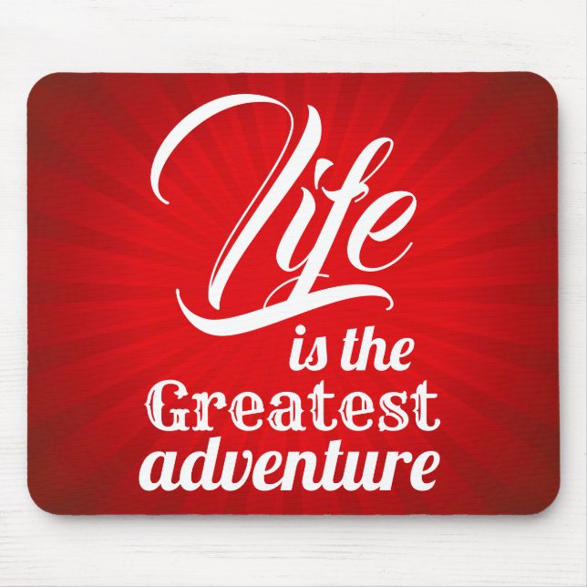 Livet är det Underbarare Äventyren Musmatta (Framsidan)