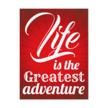 Livet är det Underbarare Äventyren