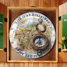 Livet är en Äventyr (ingen fodral) som anpassar Vi Darttavla