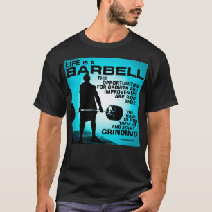 Livet är en barriär - en mållös Gymyinspiration Tee Shirt