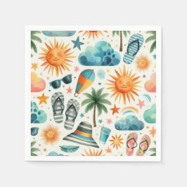 Livet är en Beach Pappersservett