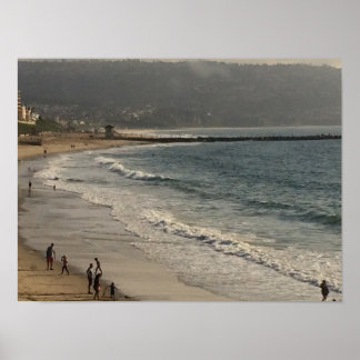 Livet är en Beach Poster