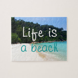 Livet är en Beach Pussel